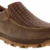 Twisted X Driving Moc Men’s Casual Shoe -men's shoes twistedx mxc0018 slipondrivingmocweave tan01