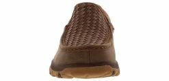 Twisted X Driving Moc Men’s Casual Shoe -men's shoes twistedx mxc0018 slipondrivingmocweave tan06