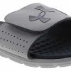 Under Armour Ignite Pro Men's Slide Sandal -men's shoes underarmour 3026023 101 uaigniteprosl grey01