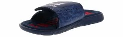 Under Armour Ignite Freedom Navy Men’s Slide Sandal -men's shoes underarmour 3026152 400 uamigniteslfreedom navy05