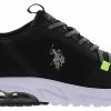 U.S. Polo Assn. Tread Men’s Athletic Shoe -men's shoes uspolo tread utreadbxblmr black02