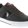 U.S. Polo Assn. Helm Men's Casual Shoe -men's shoes uspoloassn helm black white01 1